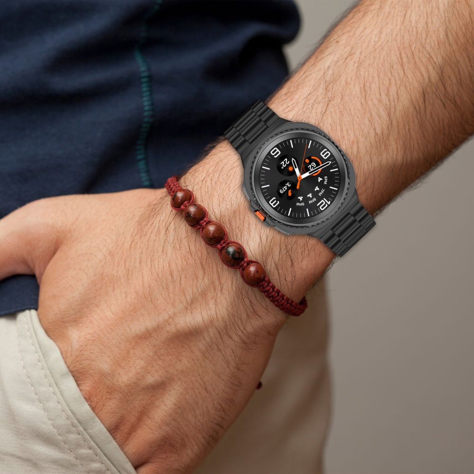 Apyrankė „samsung Galaxy Watch“ 40 / 44 / 46 Mm – Sidabrinė