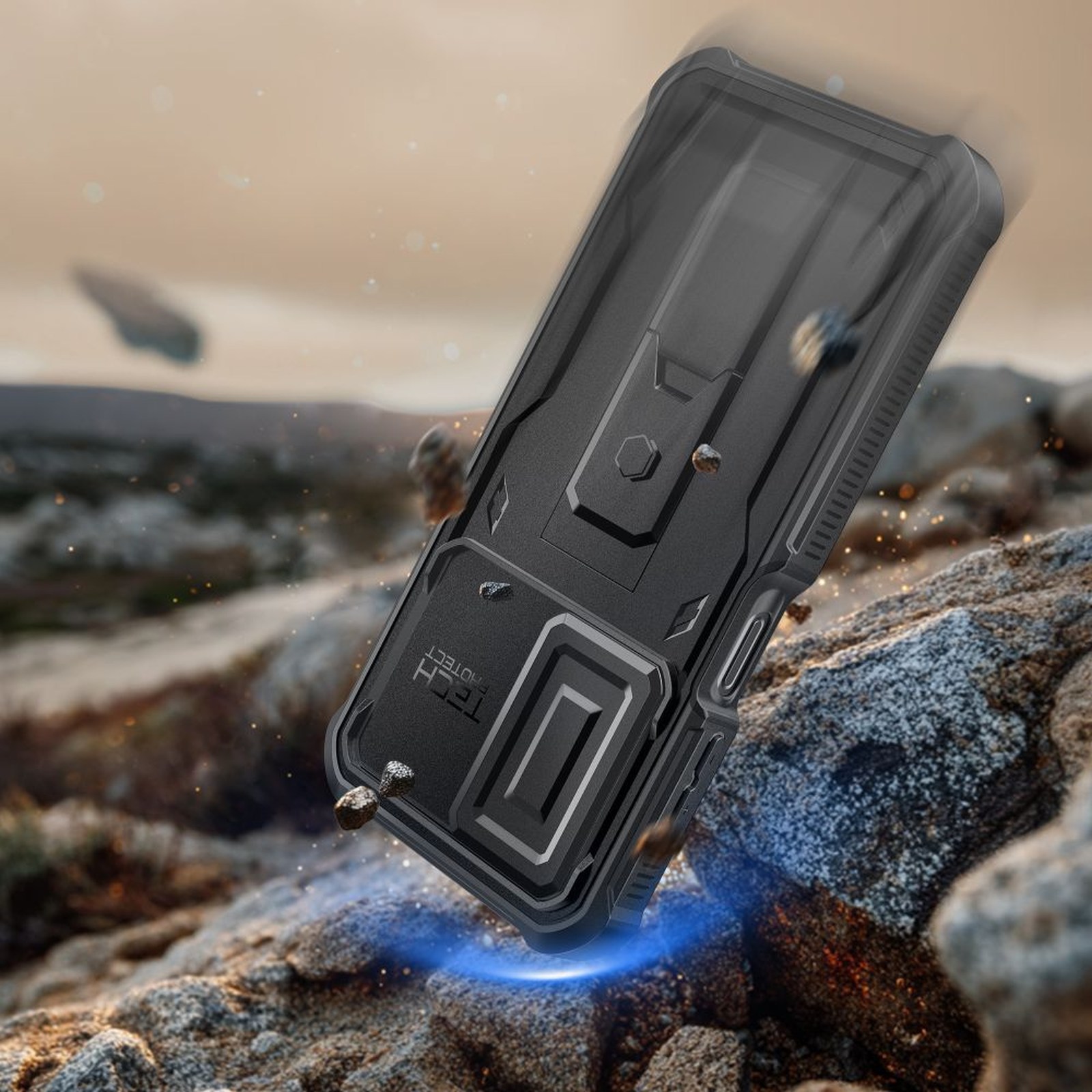 „samsung Galaxy A17 4g / 5g“ Dėklas „kevlar Cam+“ – Juodas