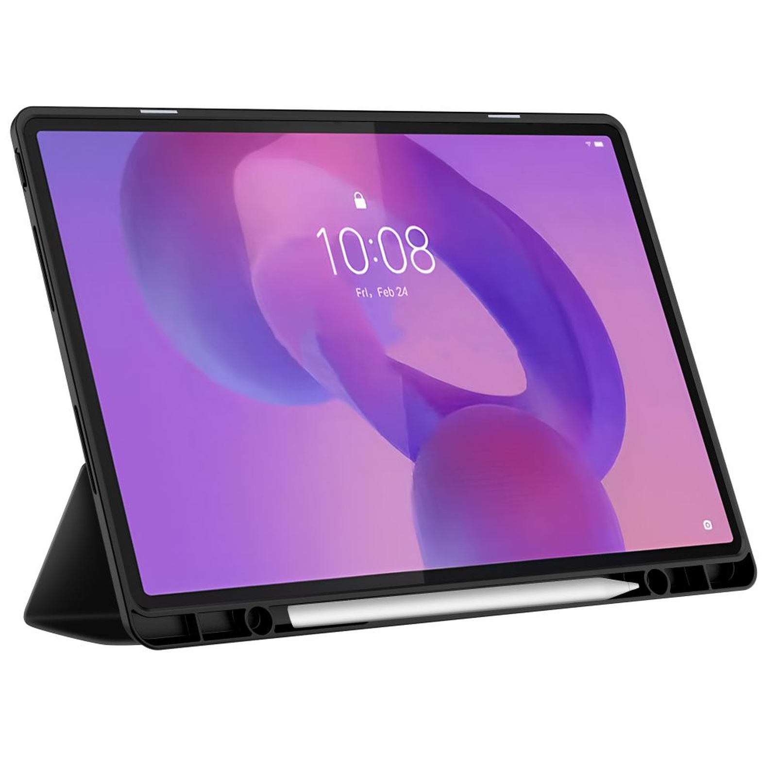 „lenovo Idea Tab Plus 12.1 Tb-361 Smartcase“ Dėklas – Juodas