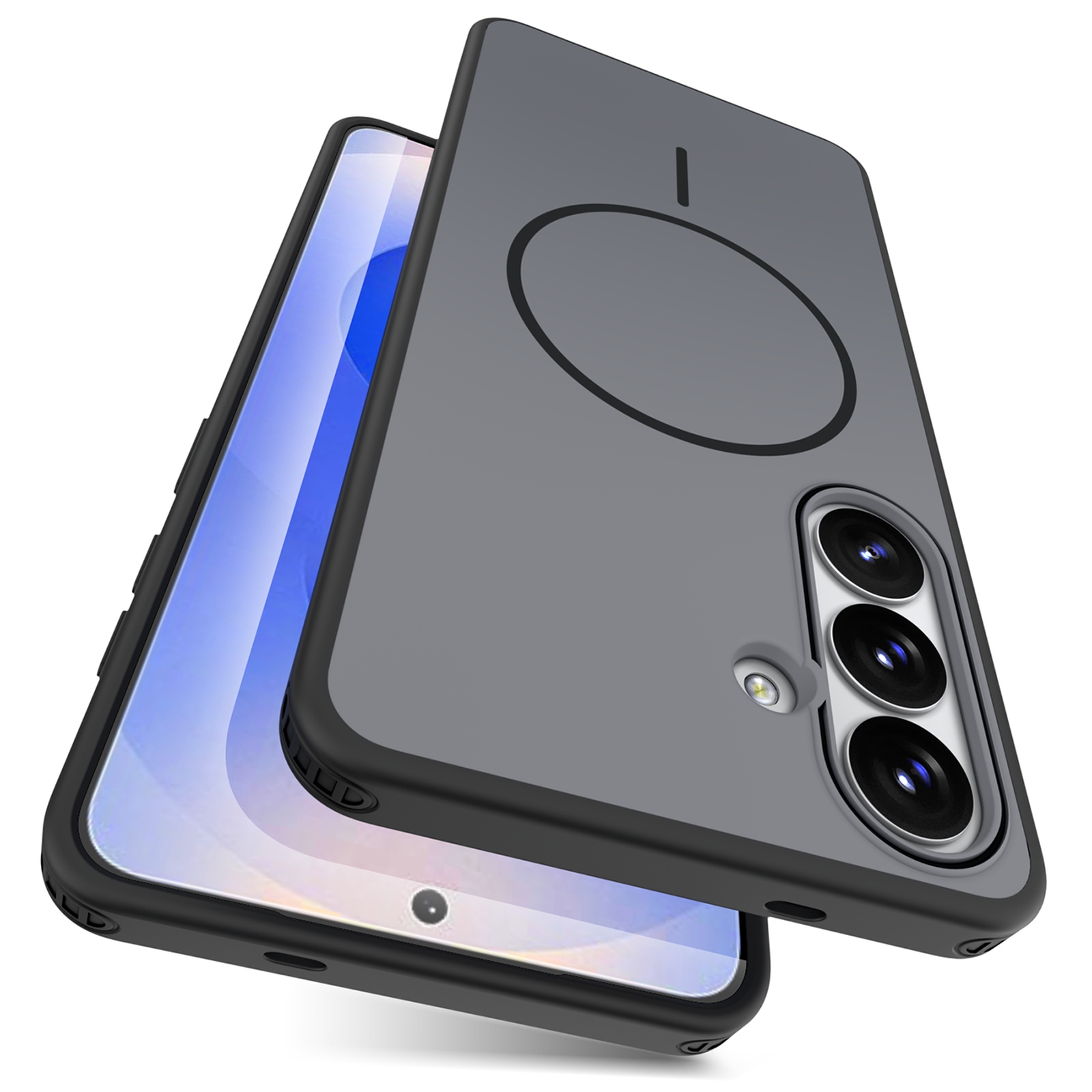 „samsung Galaxy S26 Hybrid Armor T“ Dėklas – Juodas