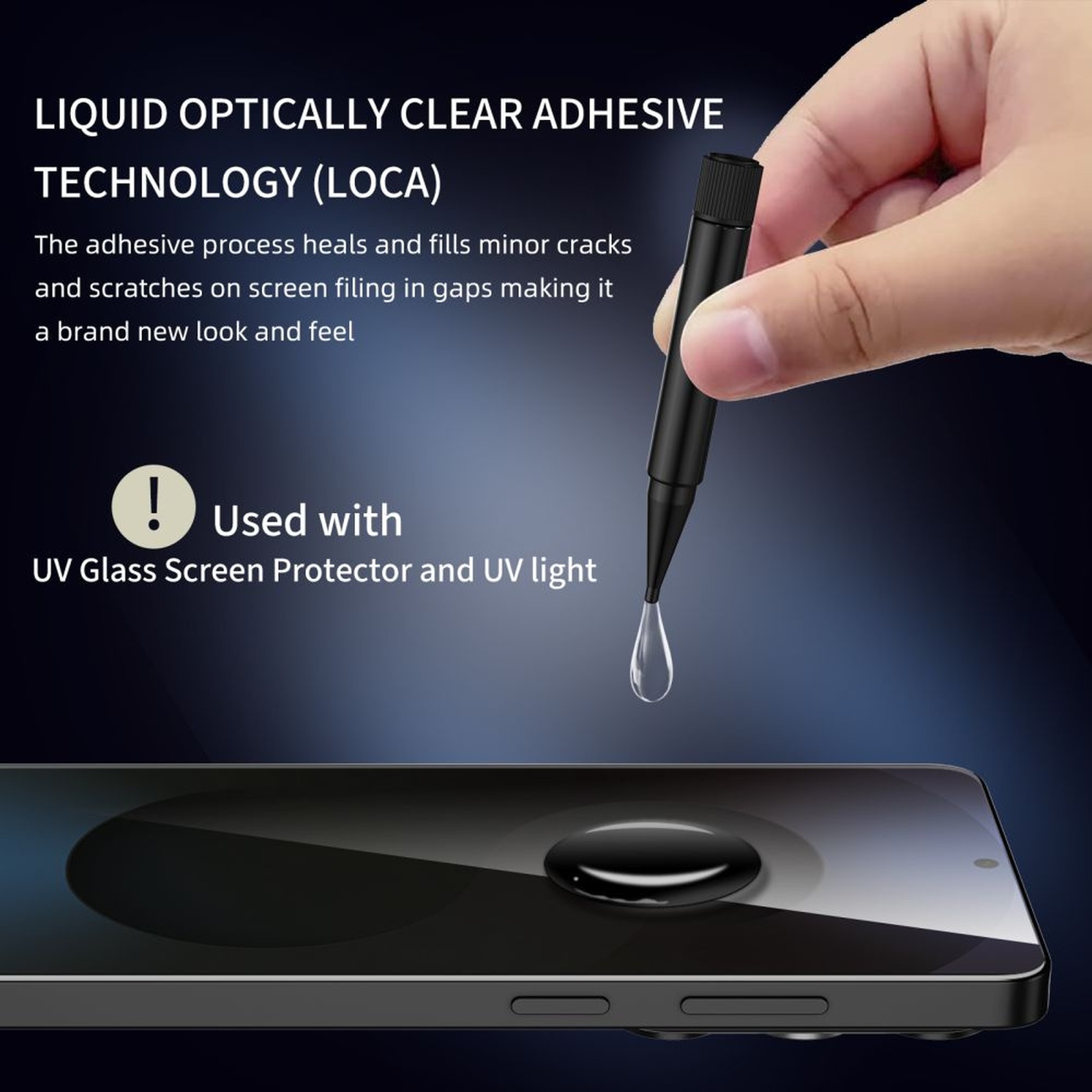 Grūdintas Stiklas „xiaomi Redmi Note 15 Pro+ 5g Glass Uv+“ – 2 Vnt.