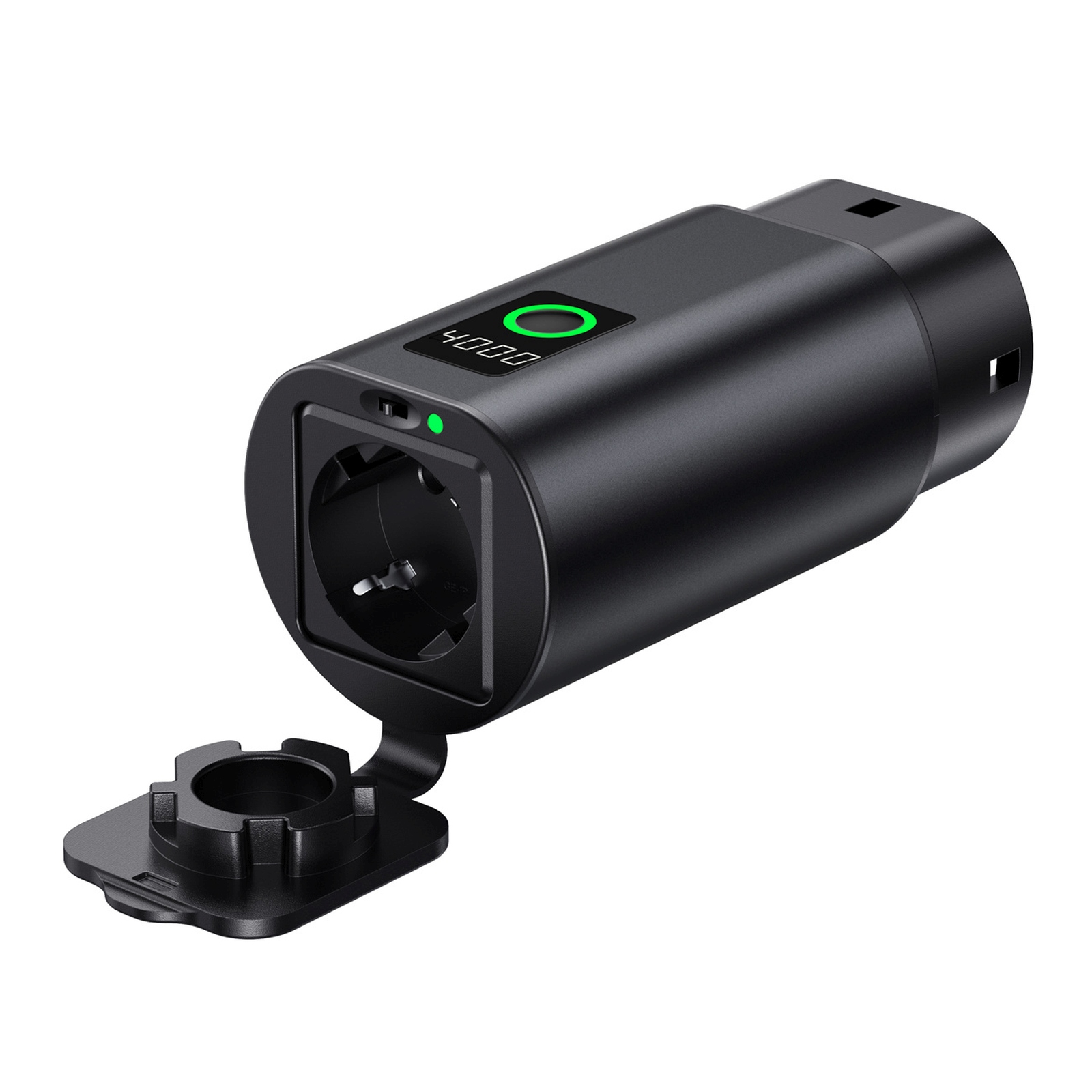 V2l Type 2 – Schuko 3500 W Adapteris Su Galios Rodikliu, Skirtas Elektromobiliams