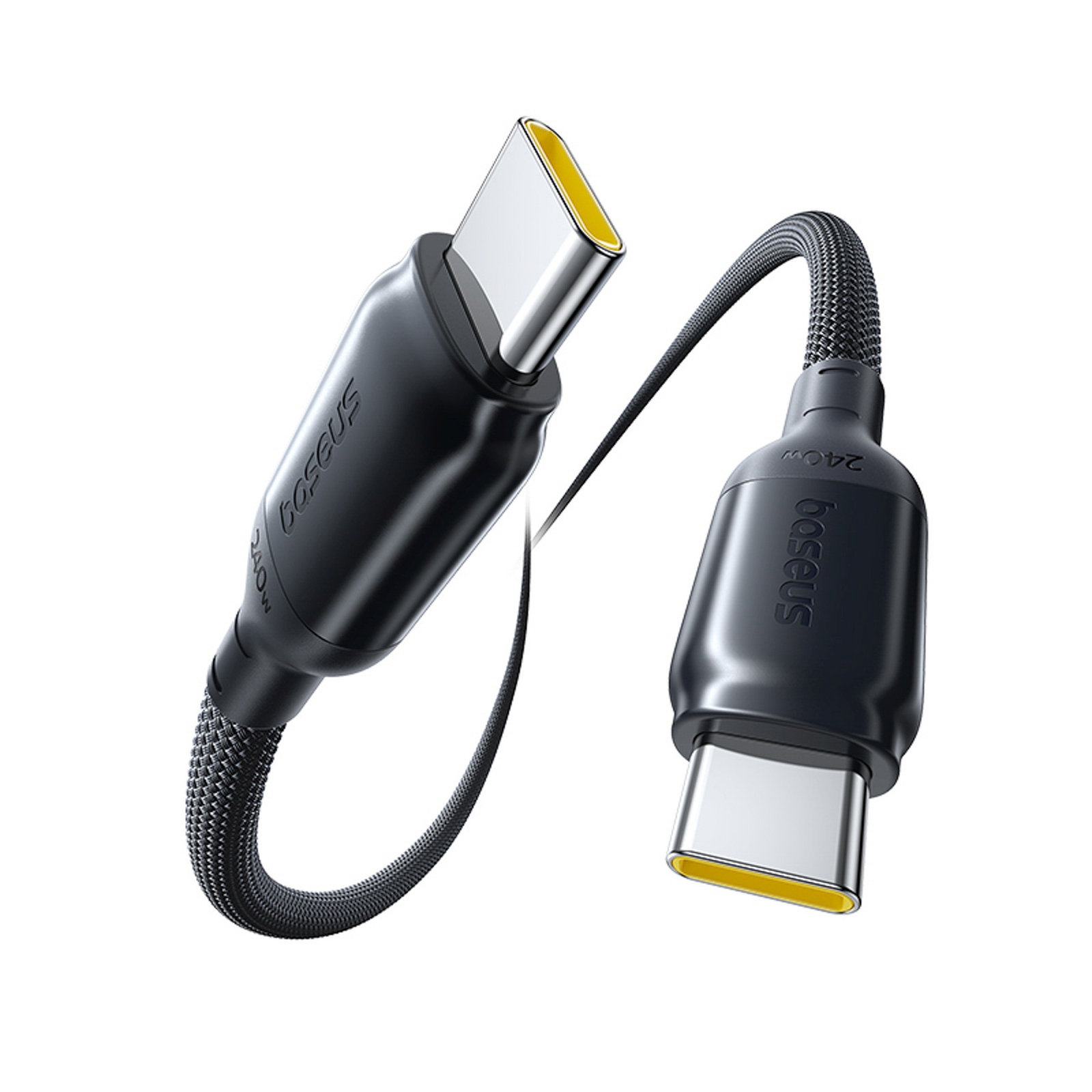 Usb-c Laidas „picogo Fast Charging“ 240 W, 1 M – Juodas
