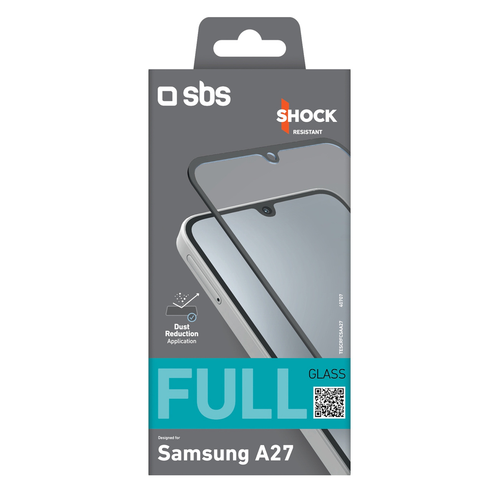 Grūdintas Stiklas „samsung Galaxy A27 Full Cover“