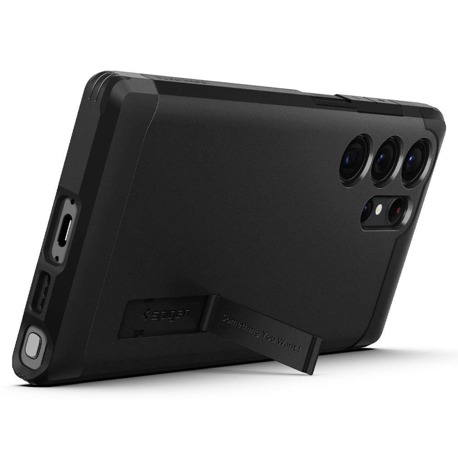 „samsung Galaxy S23 Ultra Tough Armor“ Dėklas – Juodas