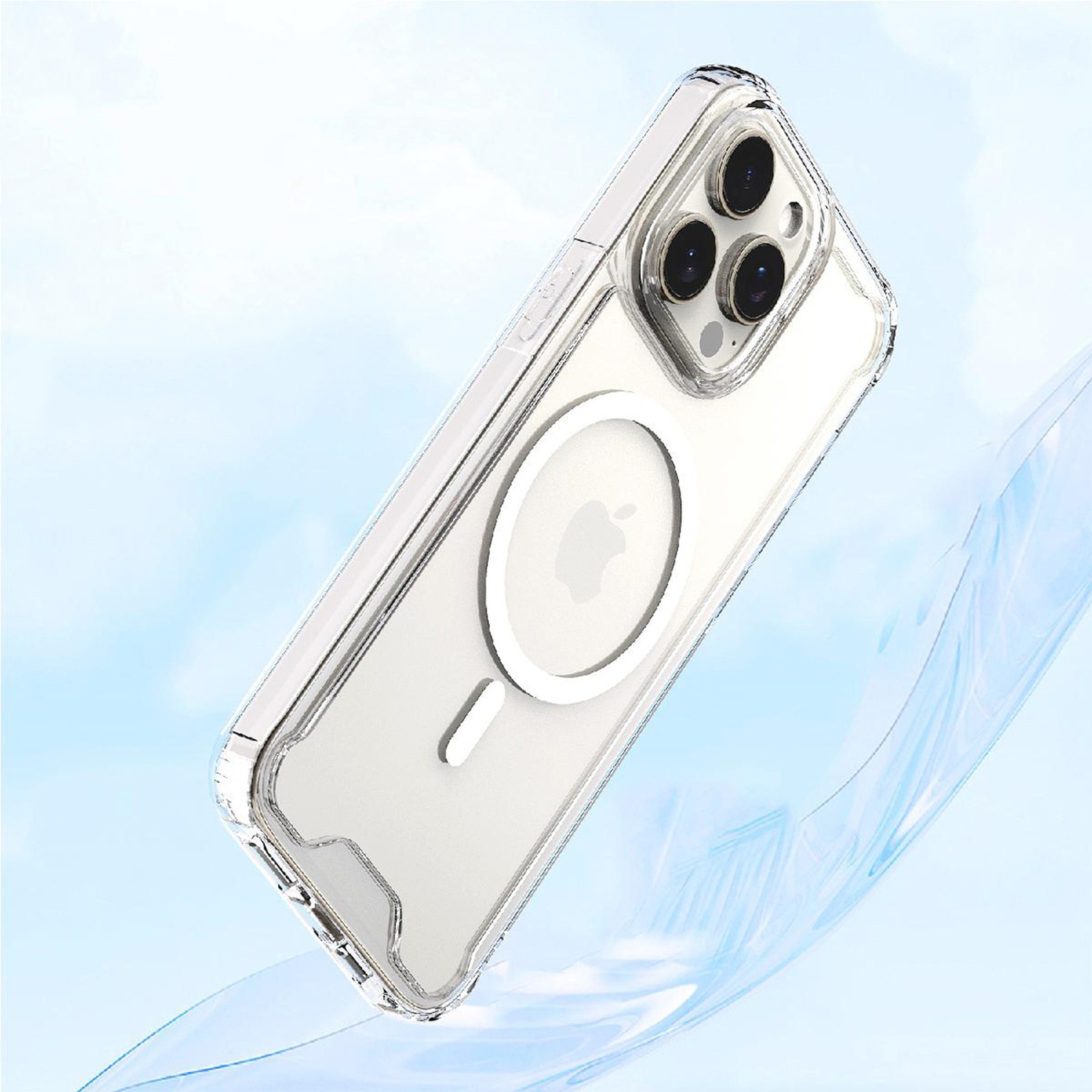 „iphone 16 Pro“ Dėklas „clear Corner Case Magsafe“ – Skaidrus