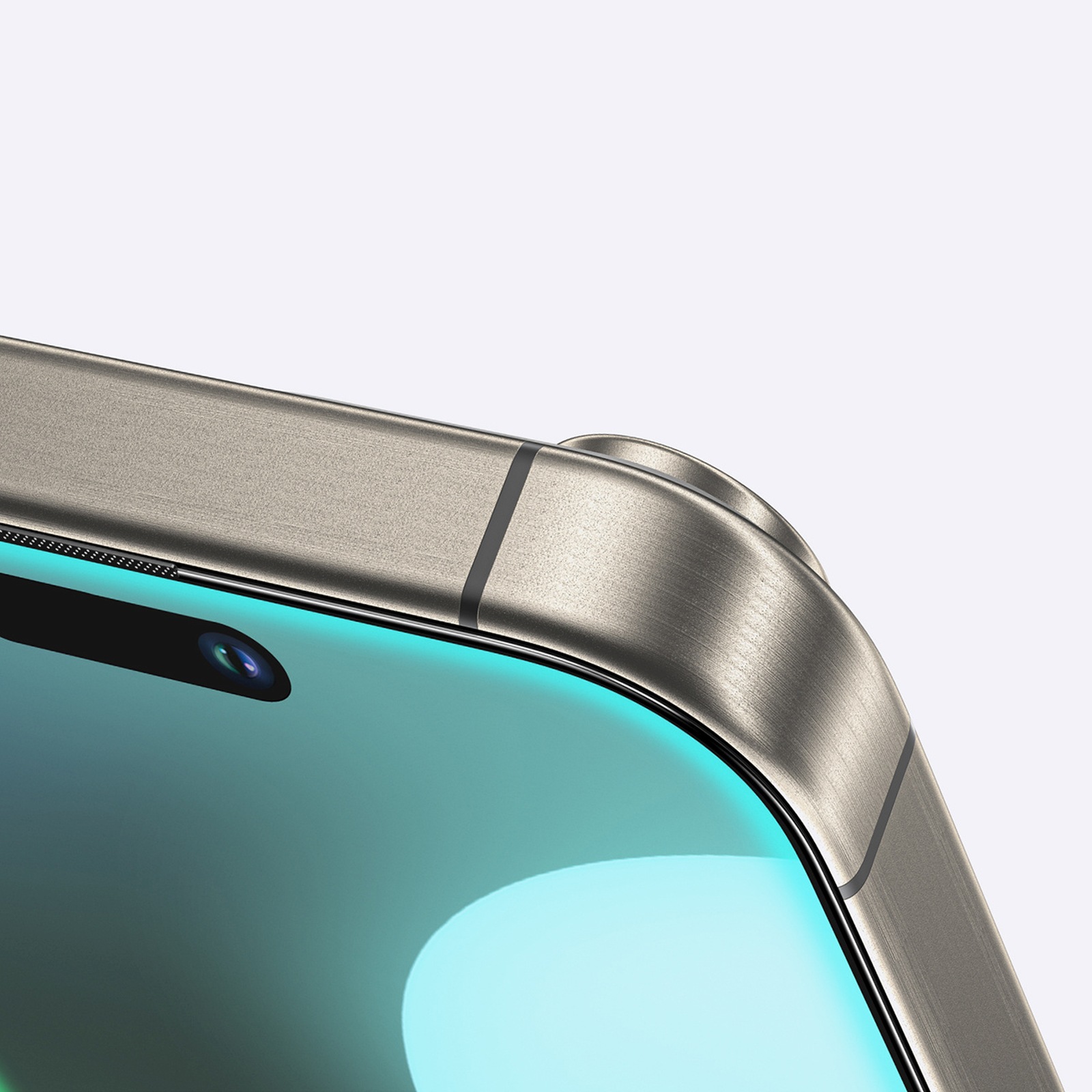 Matinis Grūdintas Stiklas „iphone 16“ – „titan Matte Glass“