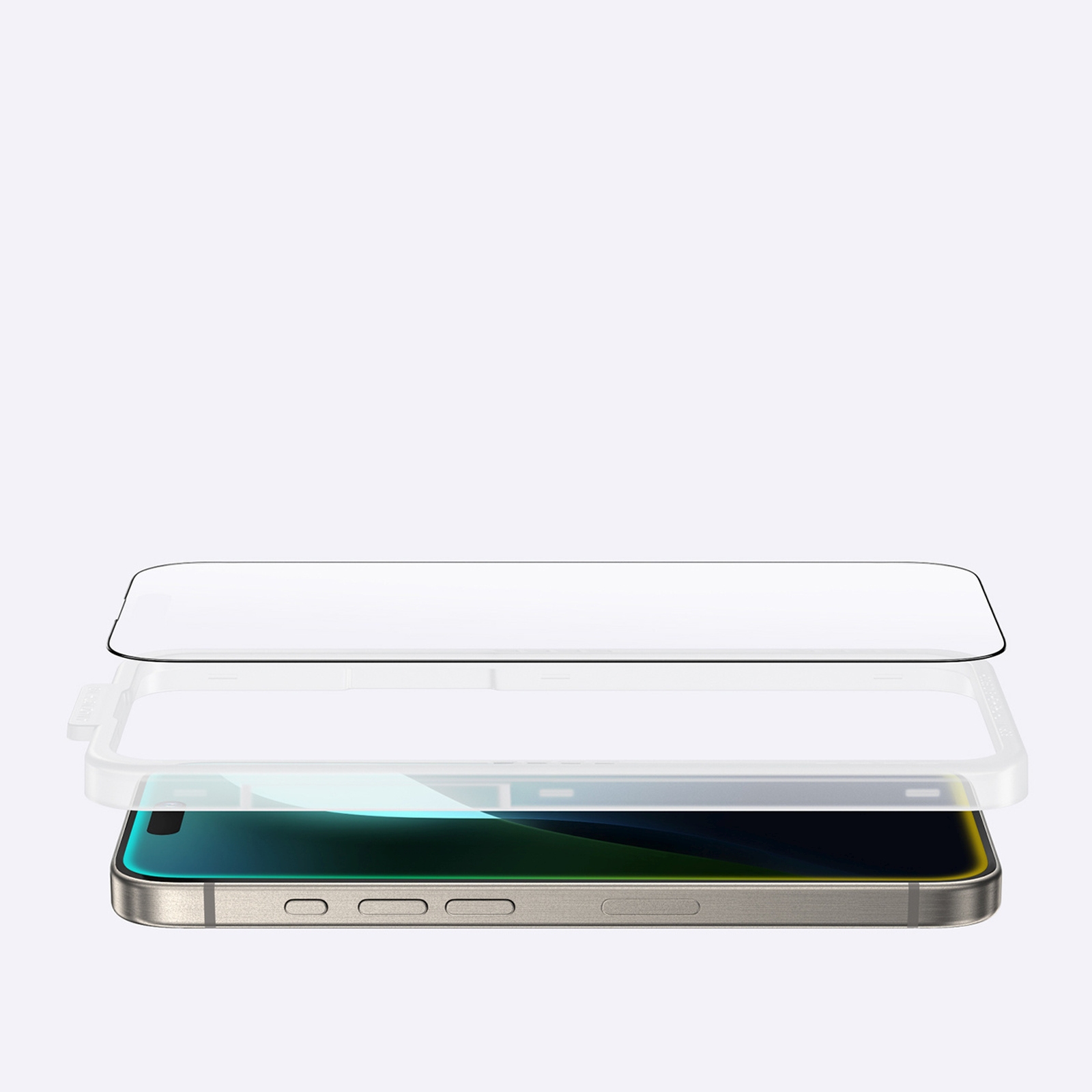 Matinis Grūdintas Stiklas „iphone 16“ – „titan Matte Glass“