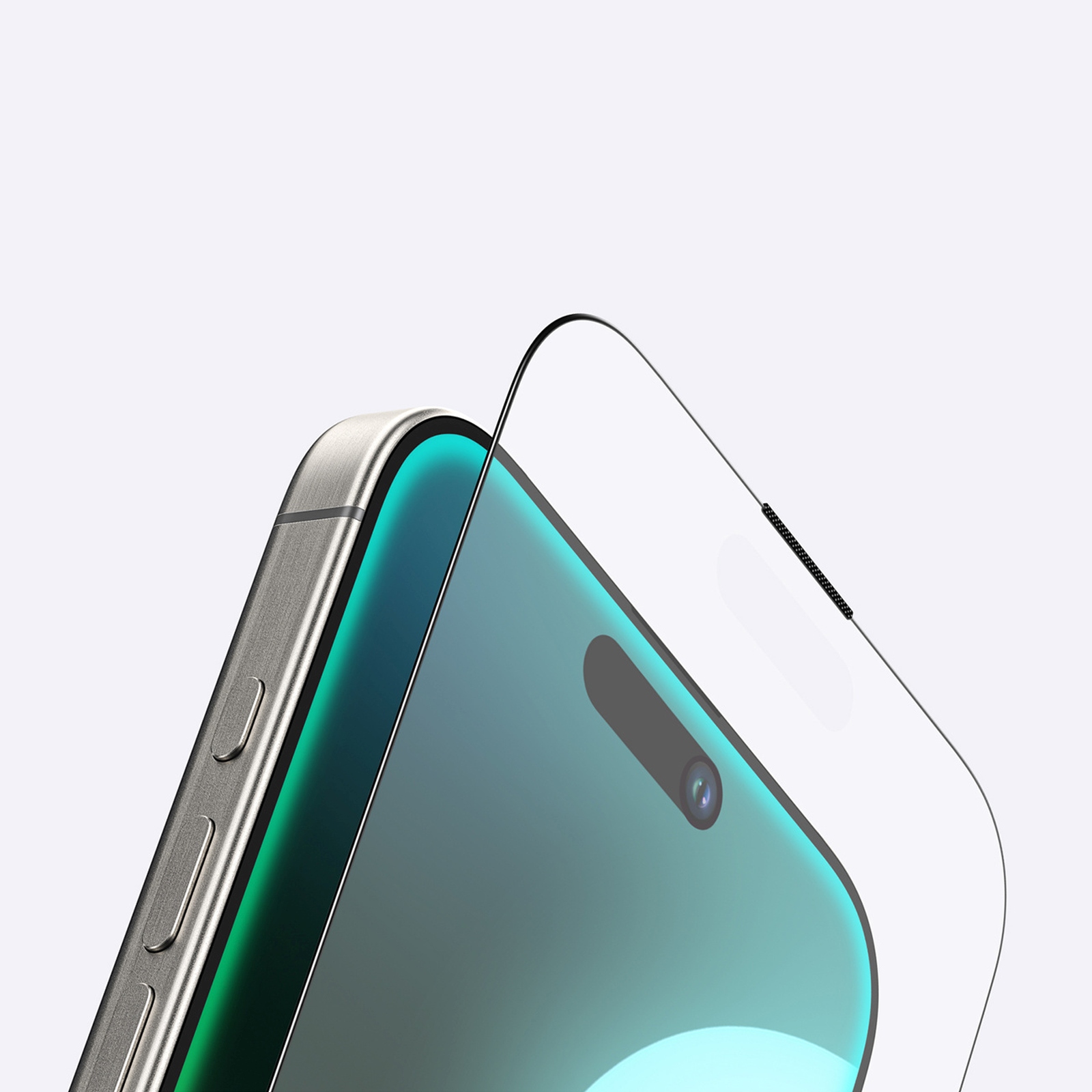 Matinis Grūdintas Stiklas „iphone 16“ – „titan Matte Glass“