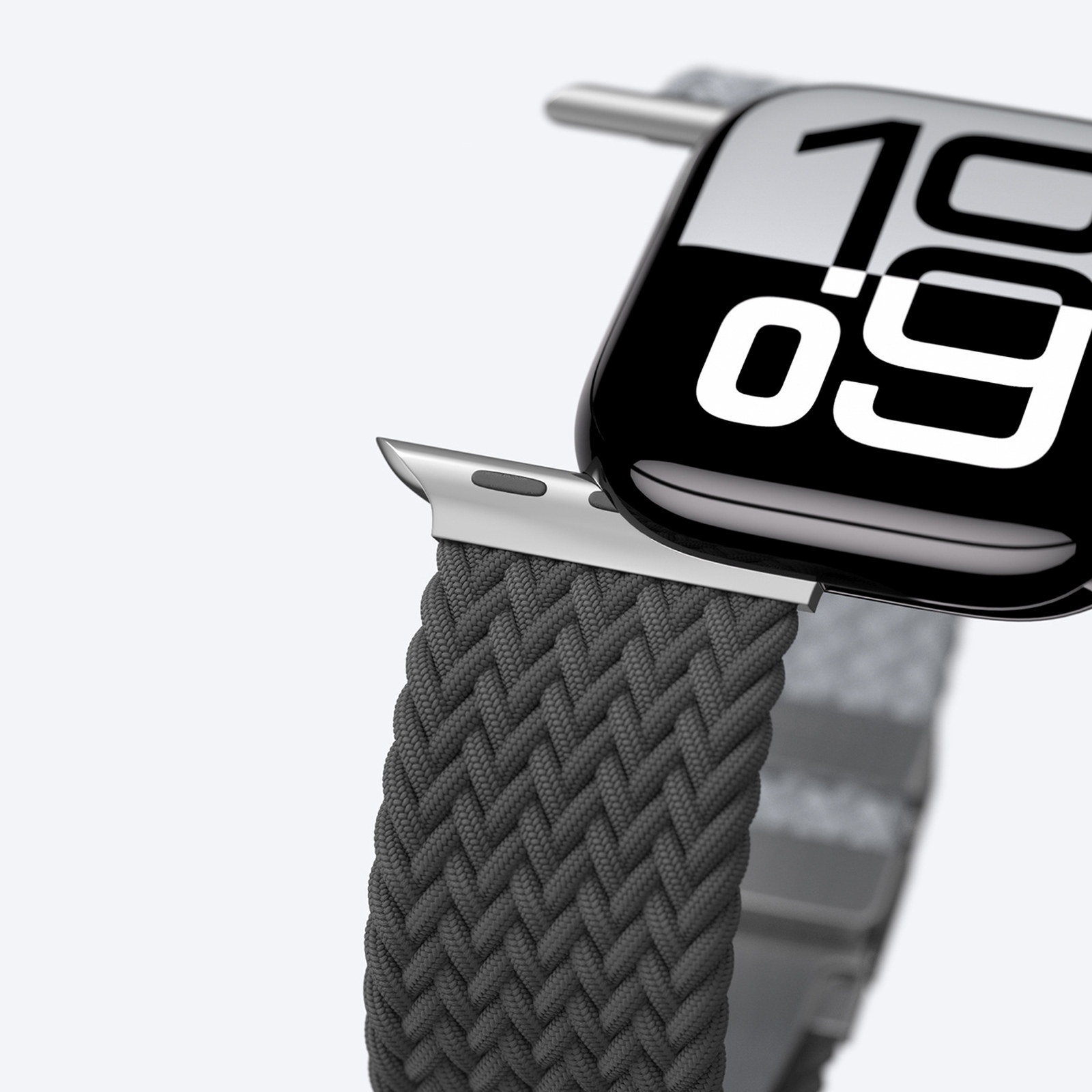 2 „apple Watch“ 45/46/49 Mm „blend Band“ Dirželių Rinkinys – Pilkai Juodas / Pilkas