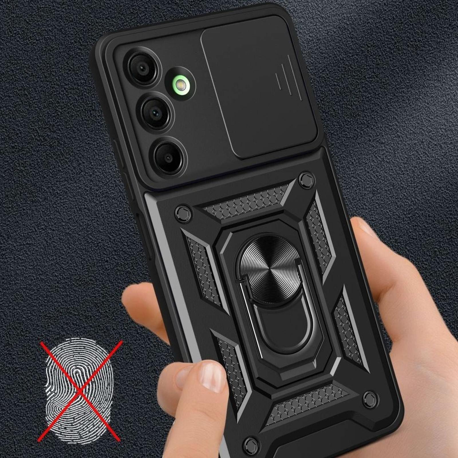 „samsung Galaxy A17 4g / 5g Camshield Pro“ Dėklas – Juodas