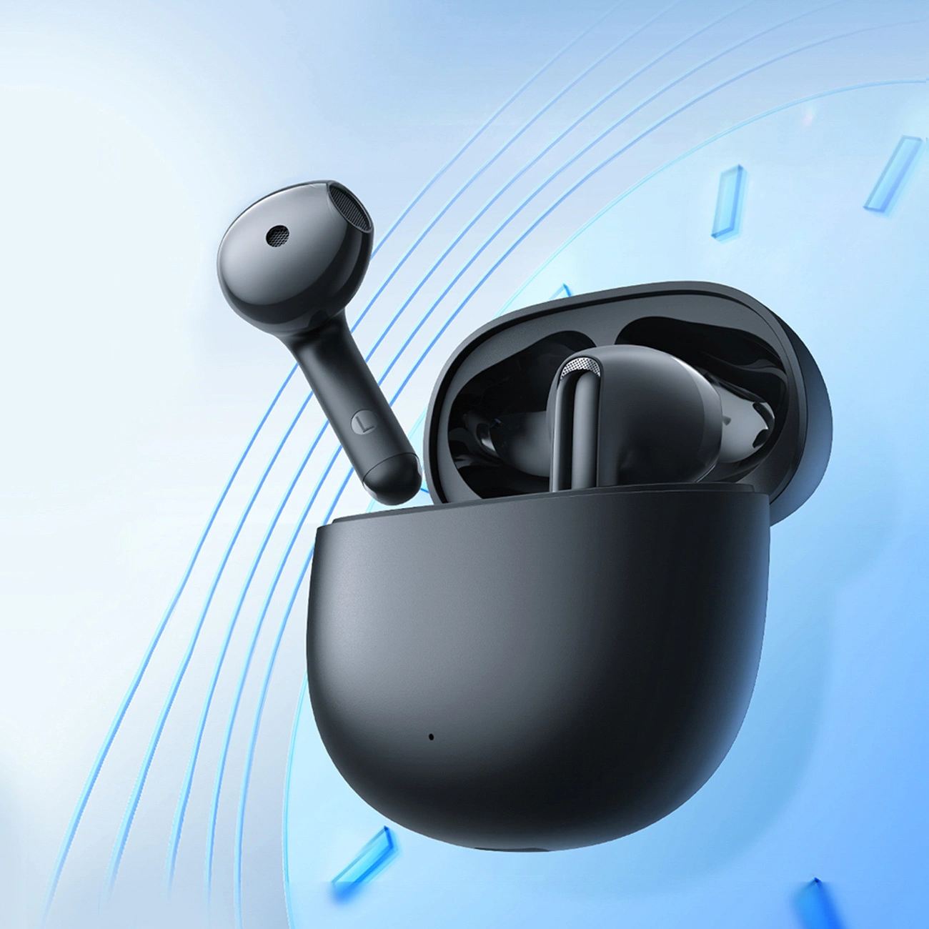 Belaidės Ausinės Su Ai Funkcijomis, „bluetooth“ Ir Tws – Juodos