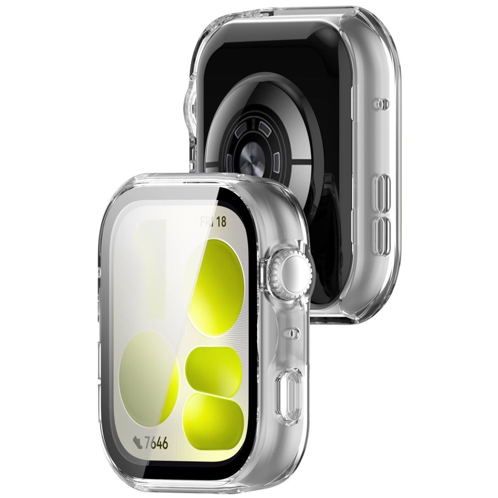„huawei Watch Fit 5 Defense“ Apsauginis Dėklas – Skaidrus