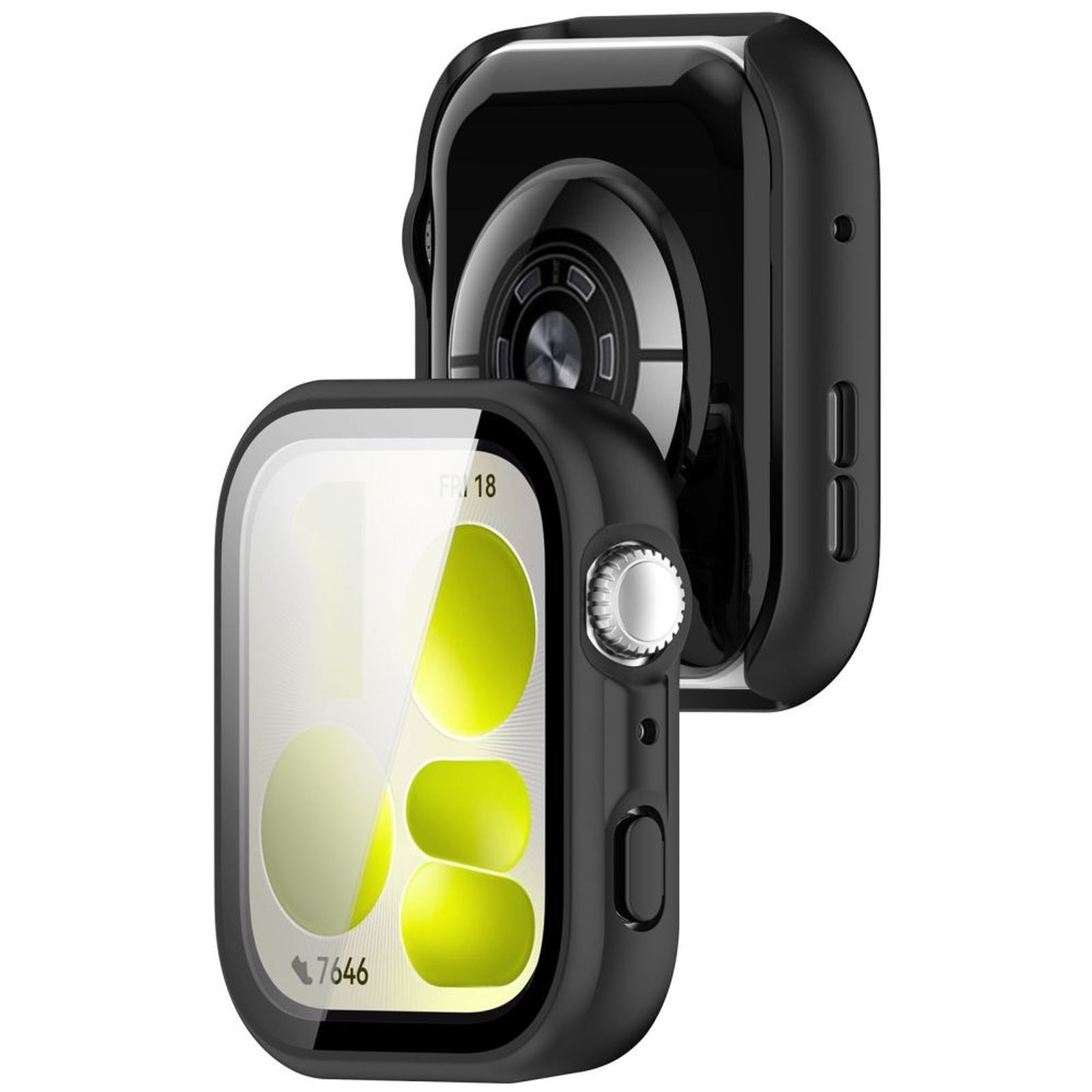„huawei Watch Fit 5 Defense“ Apsauginis Dėklas – Juodas