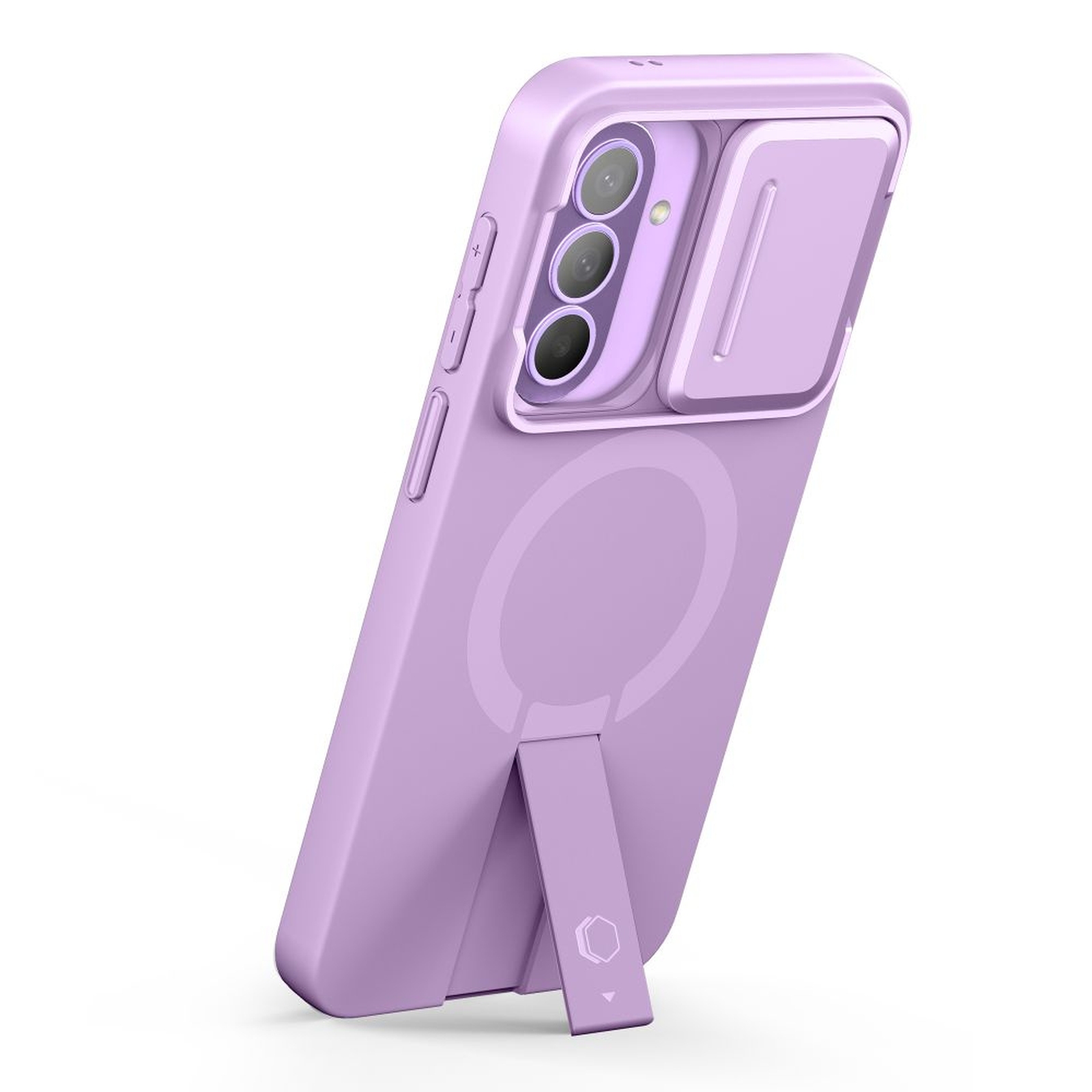„samsung Galaxy A57“ Dėklas Su Objektyvo Apsauga „kevlar Aura Magsafe“ – Violetinis