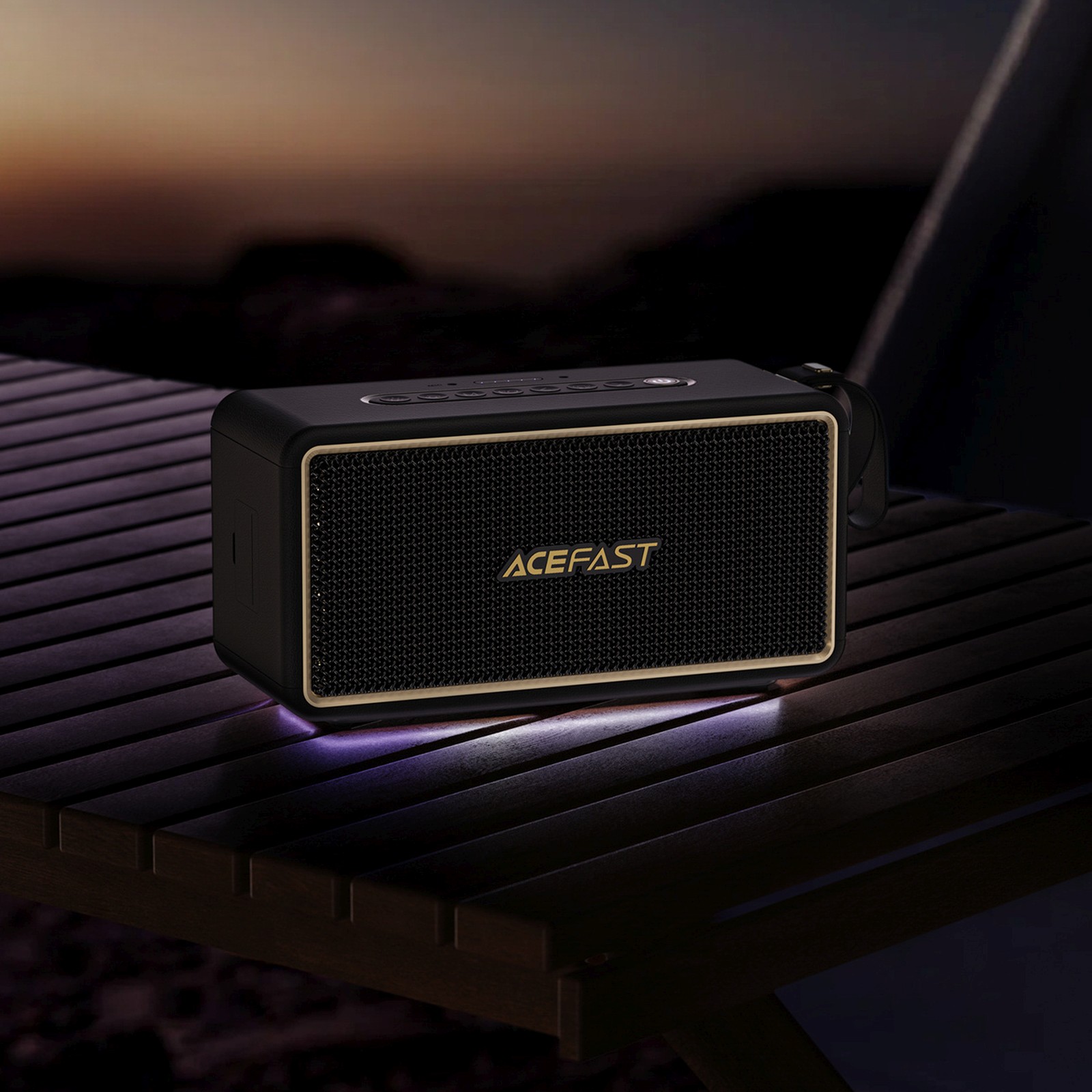 Belaidis Garsiakalbis Su Apšvietimu „k3 Ultra Rgb Bluetooth 4500 Mah“ – Juodas