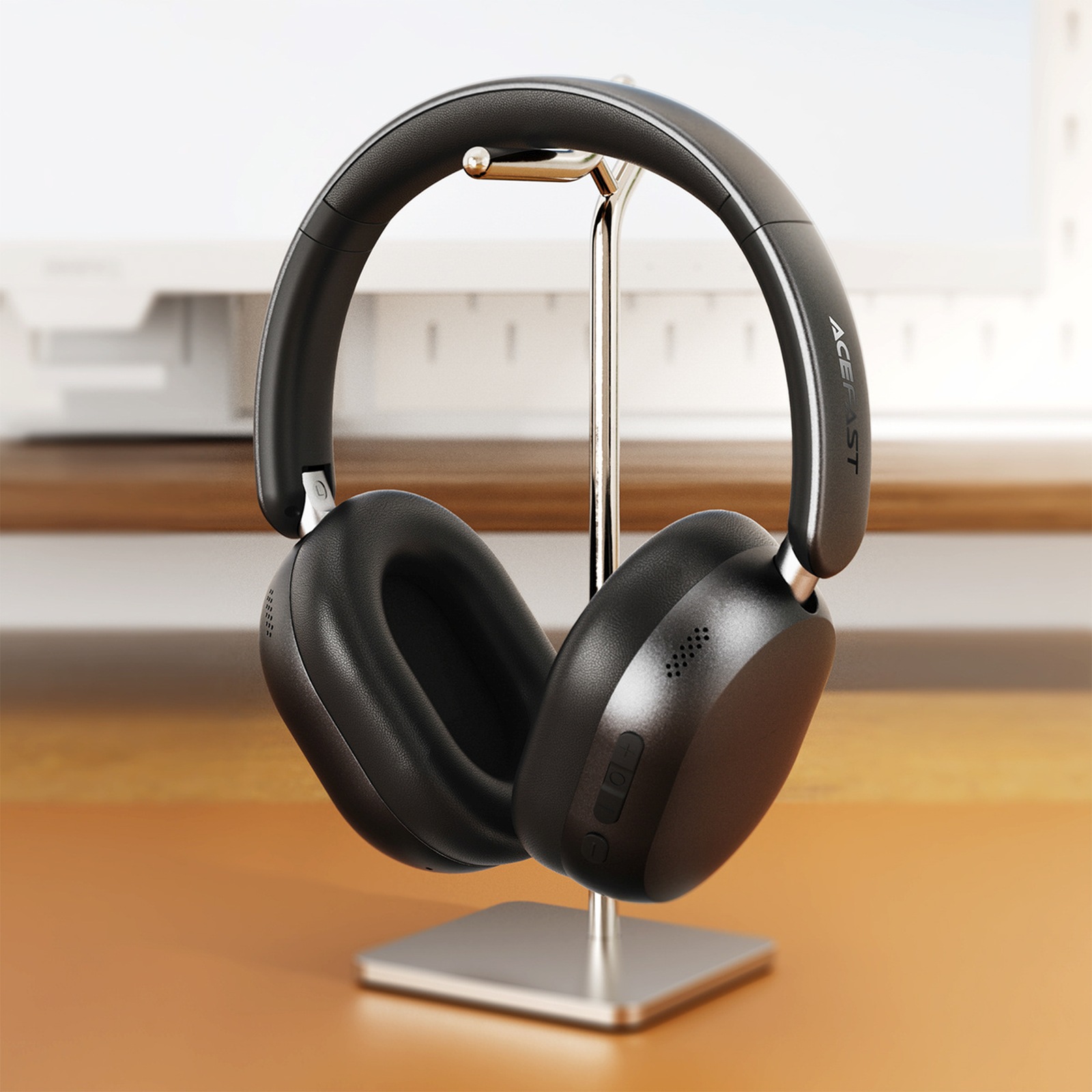Belaidės Ausinės Su Anc Ir „bluetooth“ – Juodos