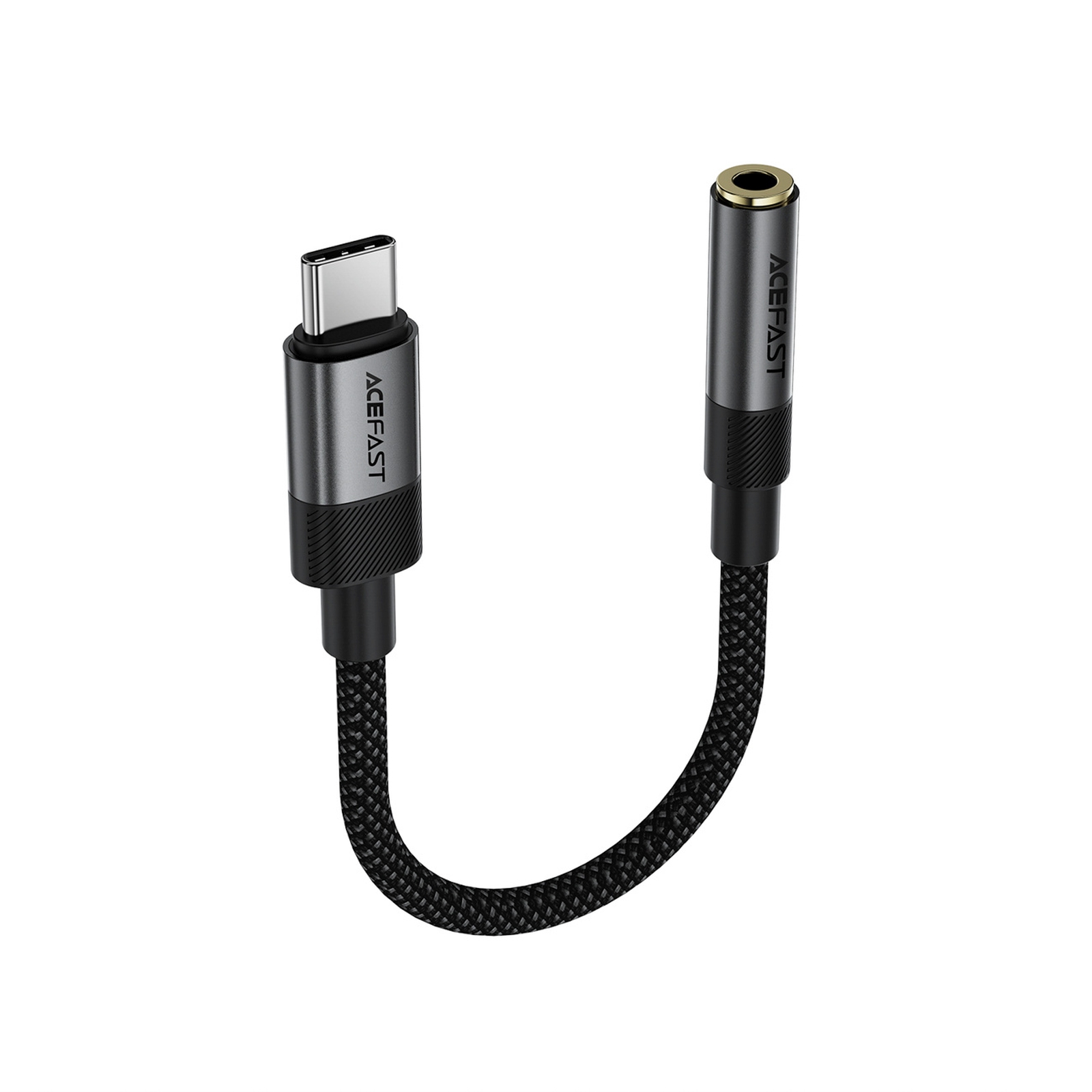 Usb-c – 3,5 Mm Mini Jack Adapteris – Juodas