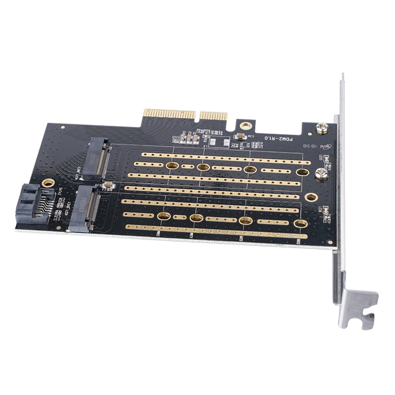 M.2 Nvme Ir Sata Diskų Plėtimo Plokštė – Juoda