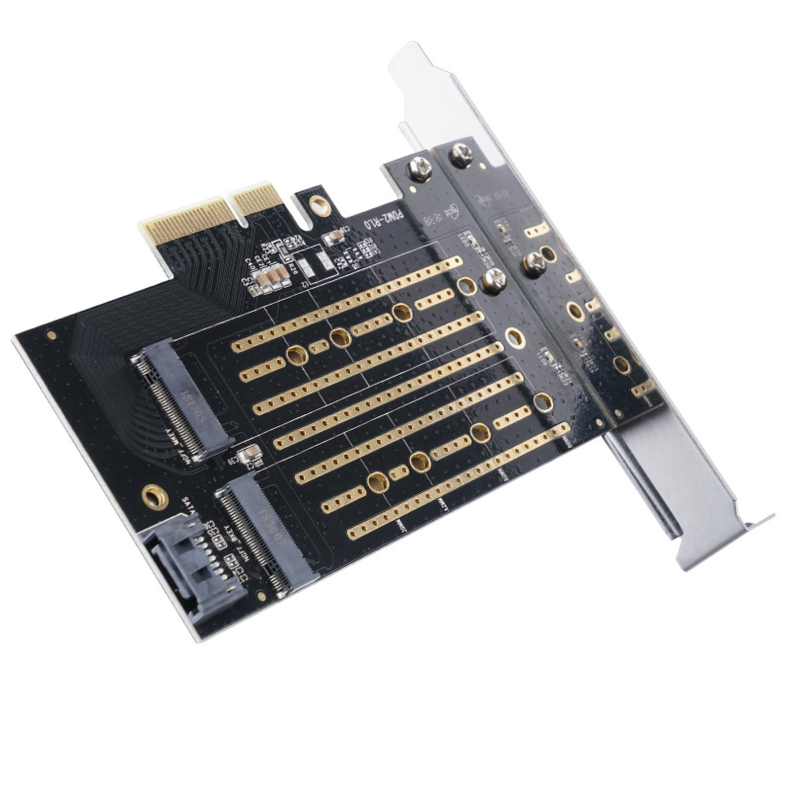M.2 Nvme Ir Sata Diskų Plėtimo Plokštė – Juoda