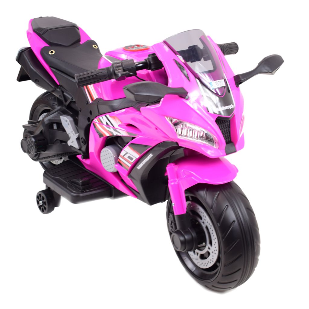 Didysis Lenktyninis Motociklas Turi Akumuliatorių, Minkštus Ratus, Minkštą Sėdynę / Ozb909