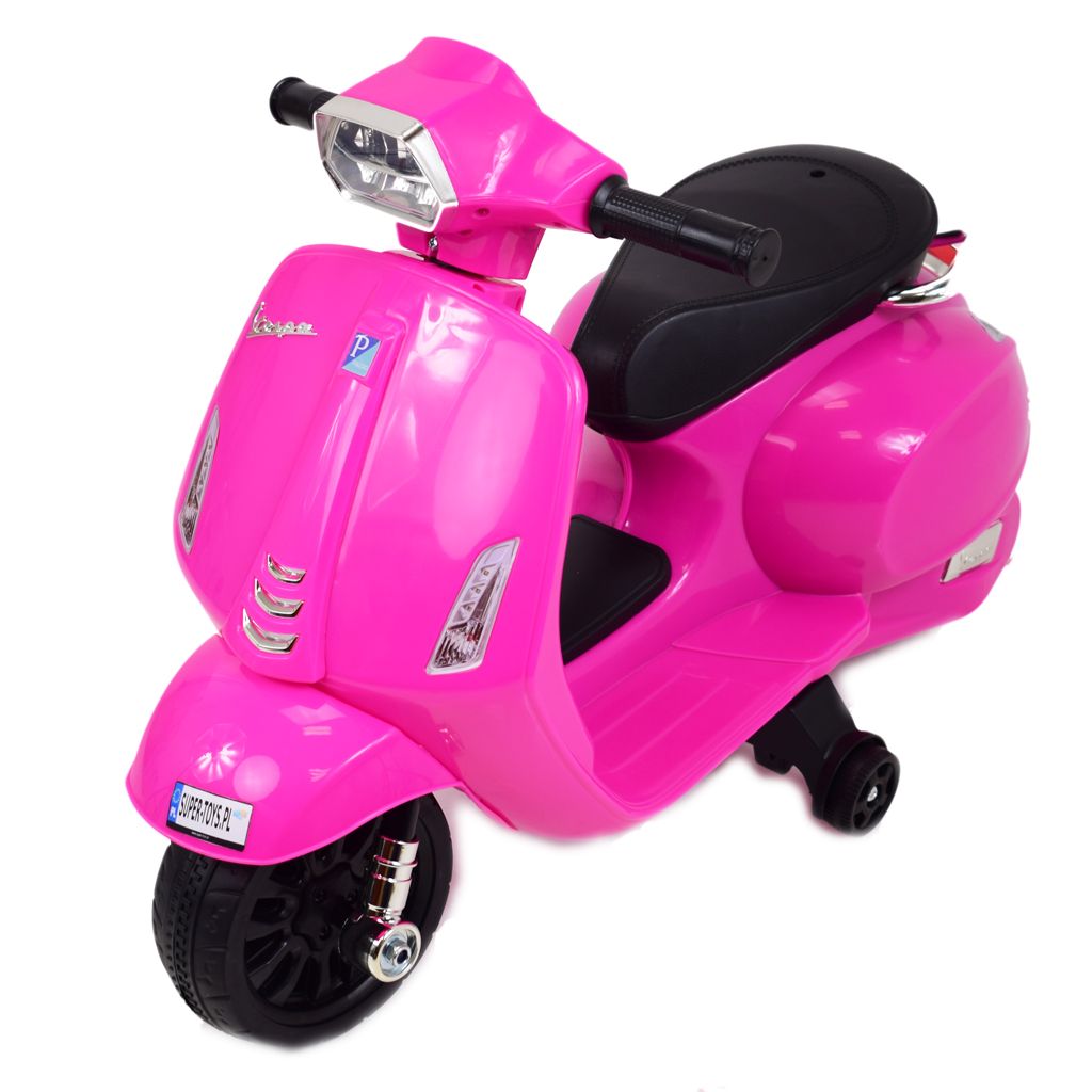 Pirmasis „vespa“ Akumuliatorinis Motoroleris Vaikams, Licencijuotas