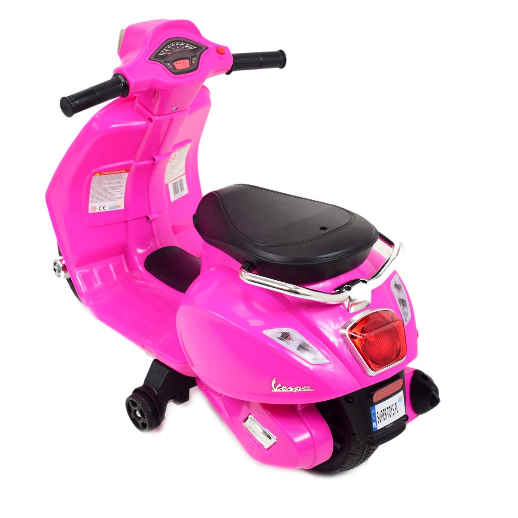 Pirmasis „vespa“ Akumuliatorinis Motoroleris Vaikams, Licencijuotas