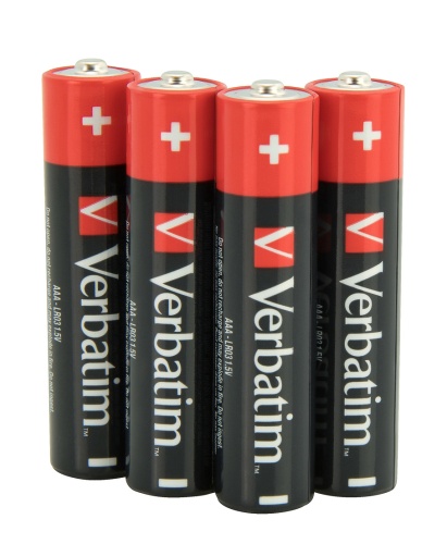 Verbatim 49500 Alkaline baterijos AAA LR03 (4 vnt pakuotėje)