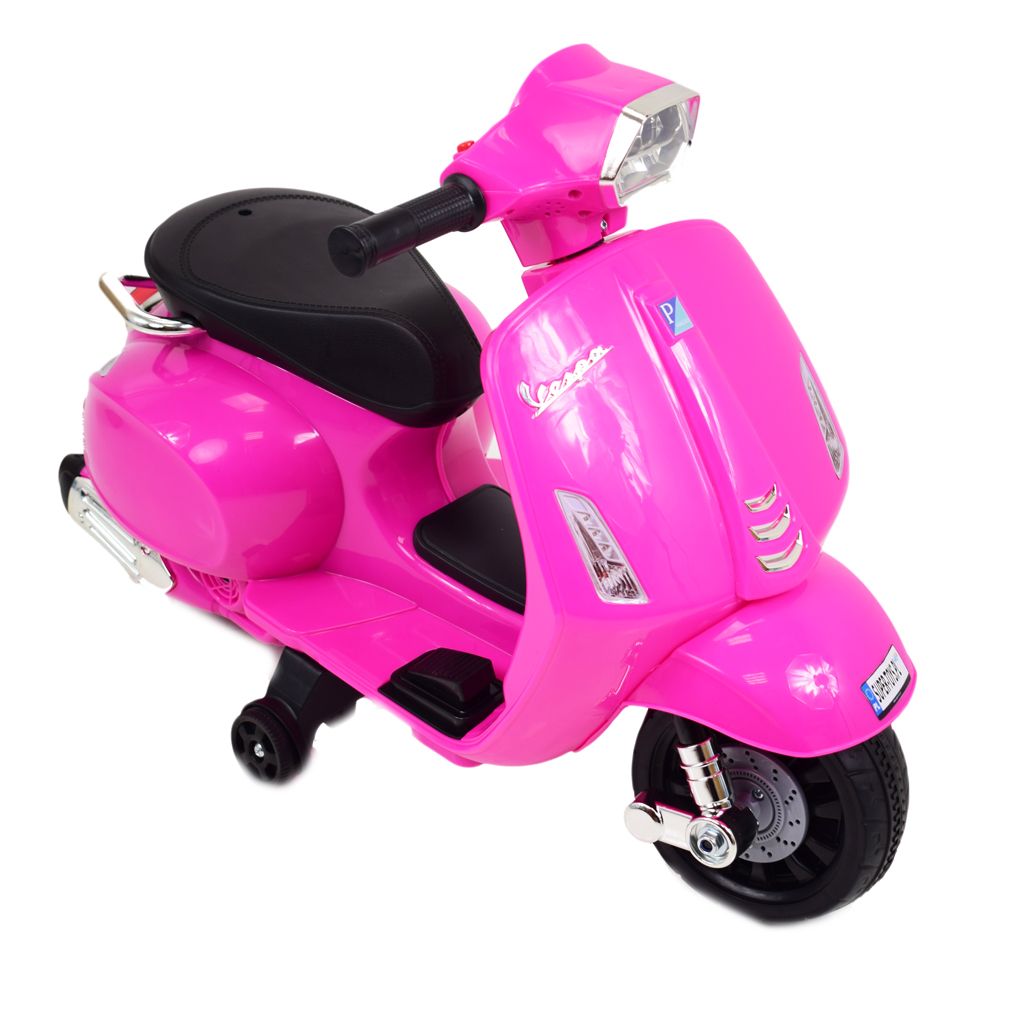 Pirmasis „vespa“ Akumuliatorinis Motoroleris Vaikams, Licencijuotas