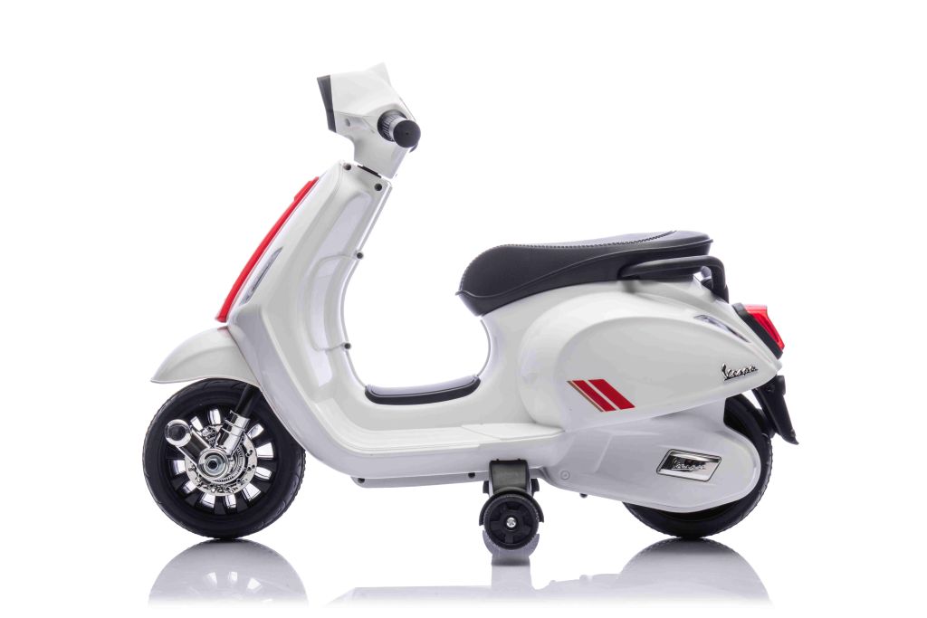 Pirmasis „vespa“ Akumuliatorinis Motoroleris Vaikams, Licencijuotas