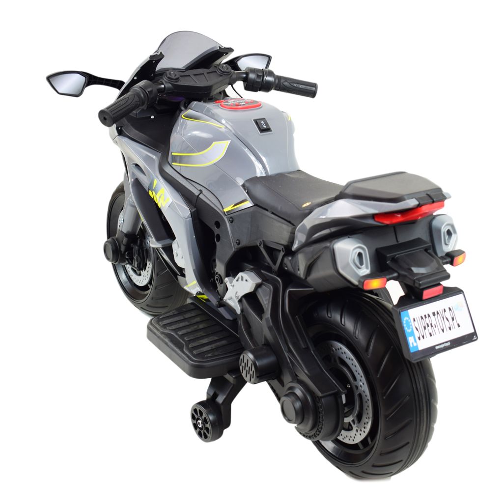 Didysis Lenktyninis Motociklas Turi Akumuliatorių, Minkštus Ratus, Minkštą Sėdynę / Ozb909