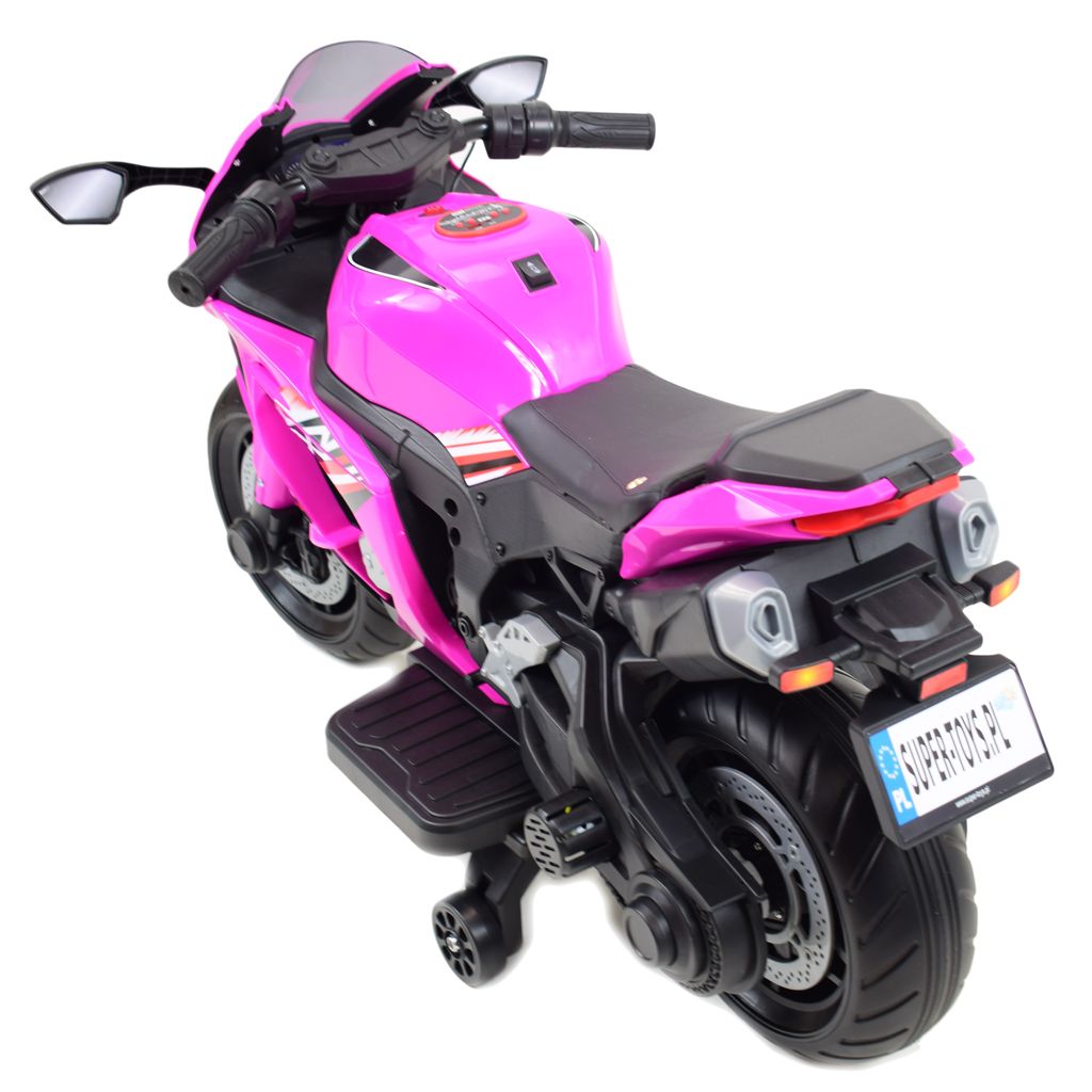 Didysis Lenktyninis Motociklas Turi Akumuliatorių, Minkštus Ratus, Minkštą Sėdynę / Ozb909