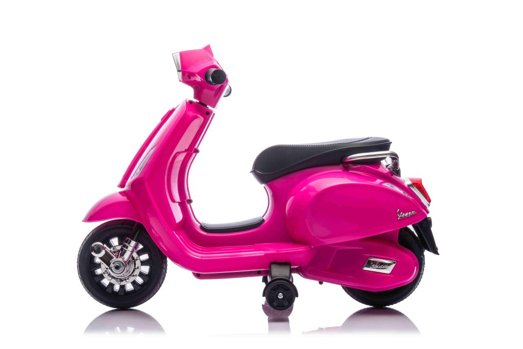 Pirmasis „vespa“ Akumuliatorinis Motoroleris Vaikams, Licencijuotas