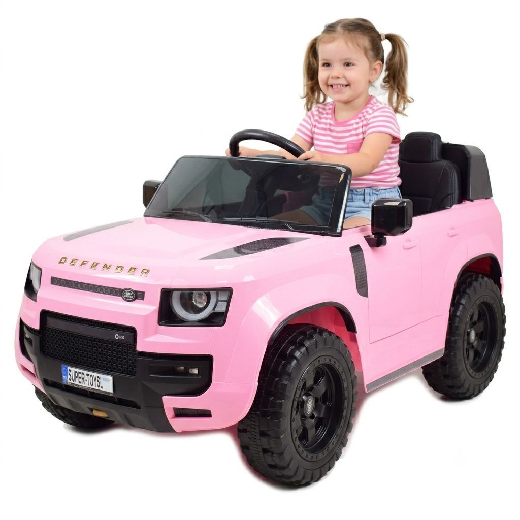 „land Rover Defender“ Akumuliatorinis Automobilis, 400 Watt, 24 V, 50 Kg