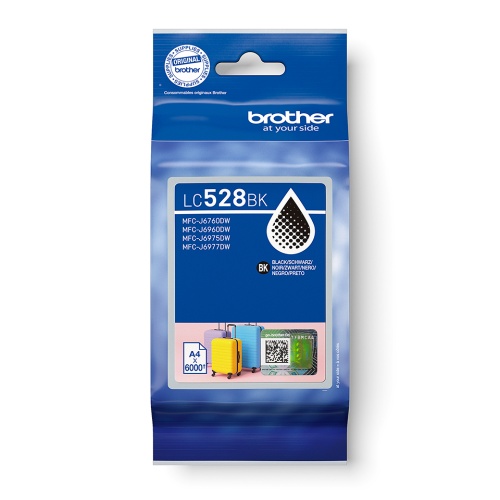 Brother LC528BK Rašalinė kasetė, Juoda