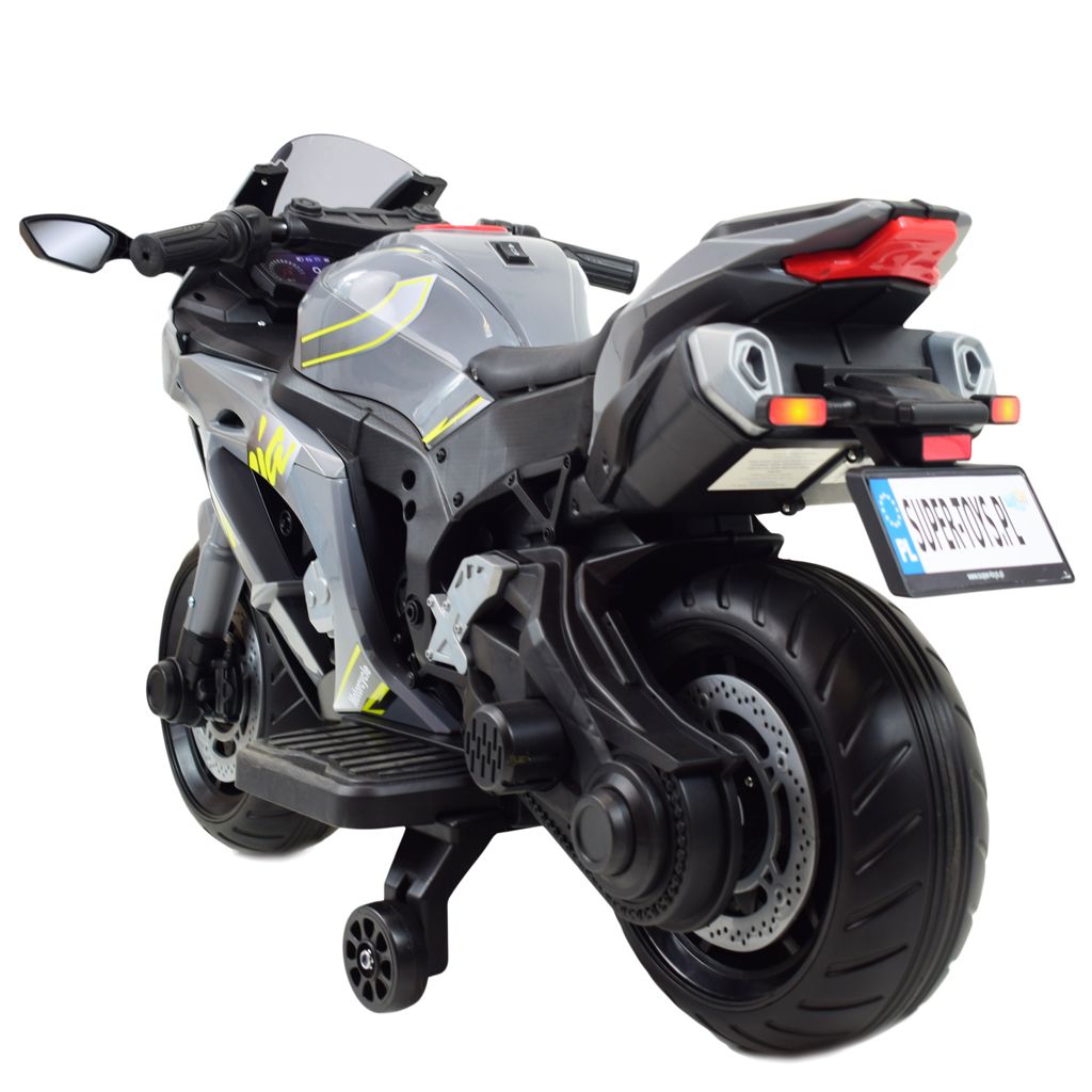 Didysis Lenktyninis Motociklas Turi Akumuliatorių, Minkštus Ratus, Minkštą Sėdynę / Ozb909