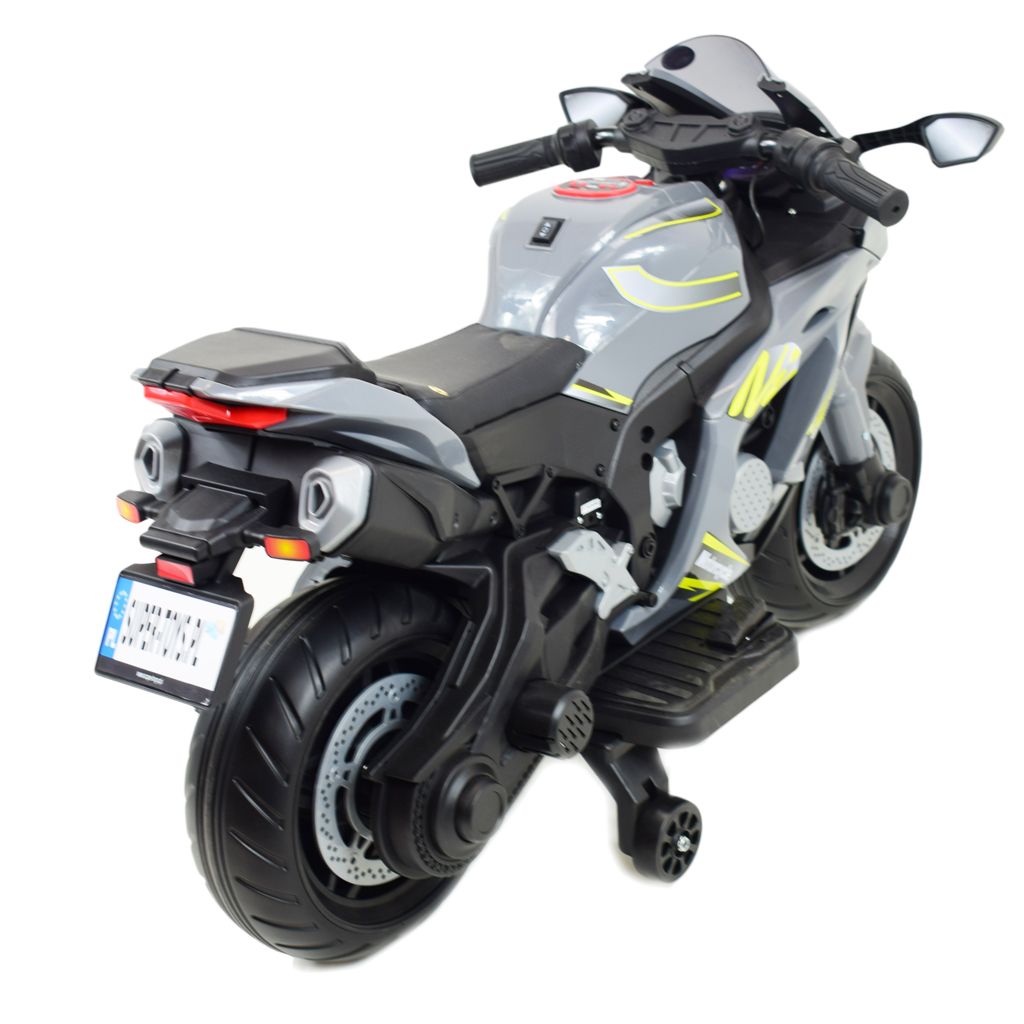 Didysis Lenktyninis Motociklas Turi Akumuliatorių, Minkštus Ratus, Minkštą Sėdynę / Ozb909