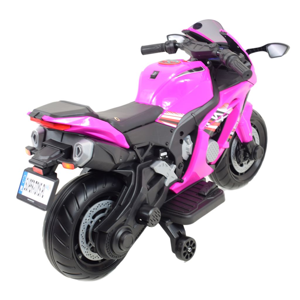 Didysis Lenktyninis Motociklas Turi Akumuliatorių, Minkštus Ratus, Minkštą Sėdynę / Ozb909
