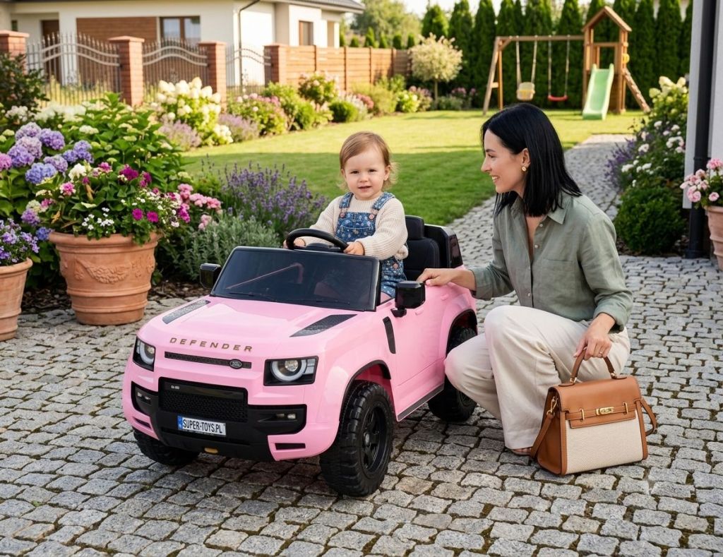 „land Rover Defender“ Akumuliatorinis Automobilis, 400 Watt, 24 V, 50 Kg