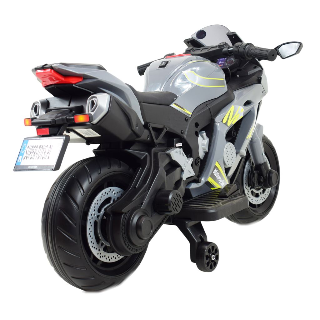 Didysis Lenktyninis Motociklas Turi Akumuliatorių, Minkštus Ratus, Minkštą Sėdynę / Ozb909