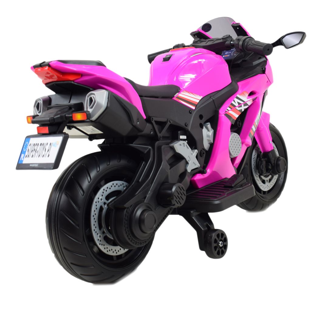 Didysis Lenktyninis Motociklas Turi Akumuliatorių, Minkštus Ratus, Minkštą Sėdynę / Ozb909