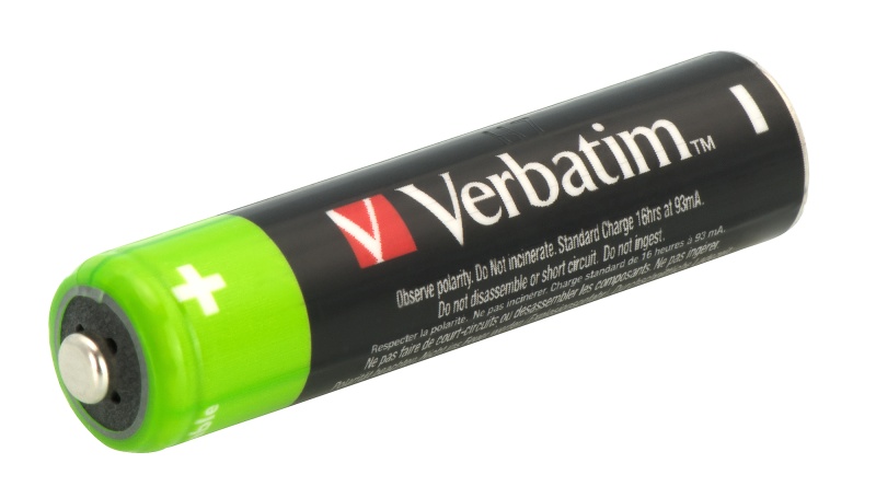 Verbatim 49514 Įkraunamos baterijos NiMH AAA HR03 950mAh (4 vnt pakuotėje)