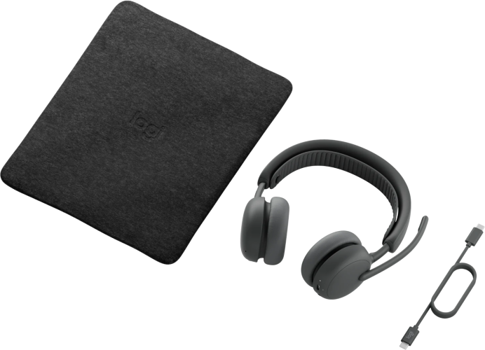 Logitech Zone Wireless 2 ES for Business MS Teams Belaidės ausinės, Bluetooth, Graphite