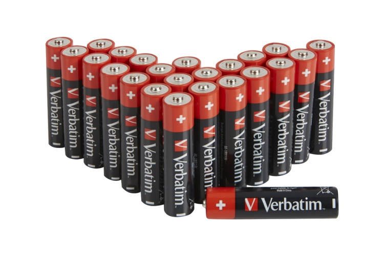 Verbatim 49505 Alkaline baterijos AA LR6 (24 vnt pakuotėje)
