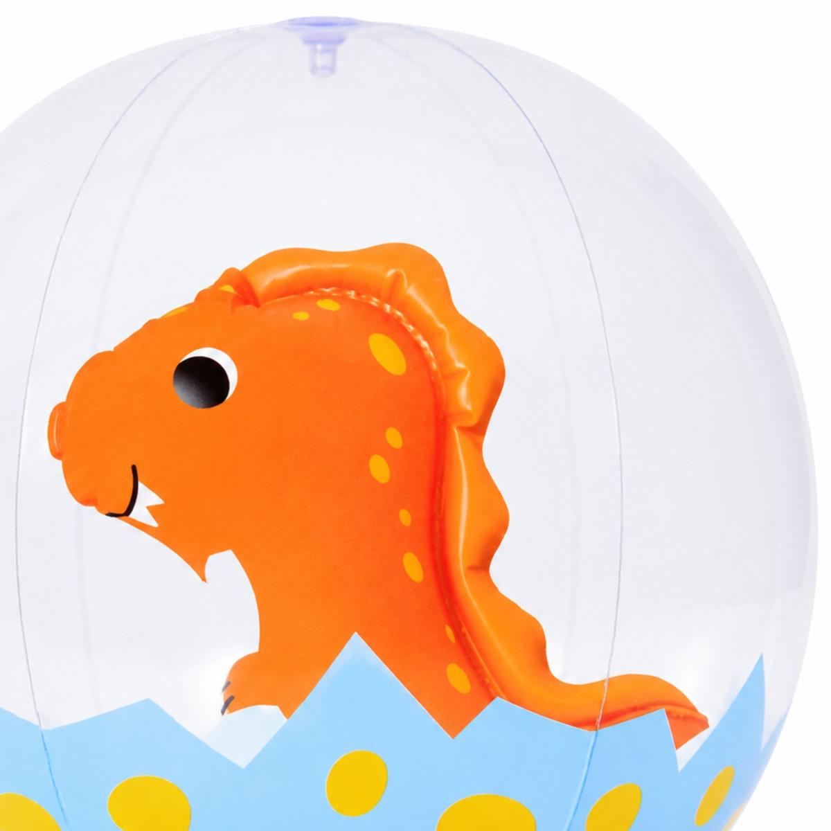 50 Cm Pripučiamas Paplūdimio Rankinis Su Dinozauro Motyvu 53198
