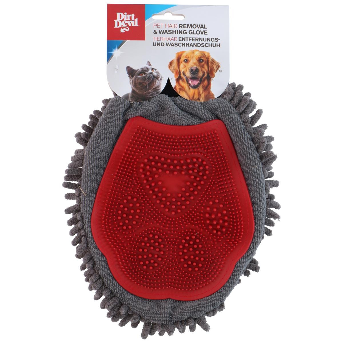 2-in-1 šunų Priežiūros Ir Plavimo Pirštinė „dirt Devil“