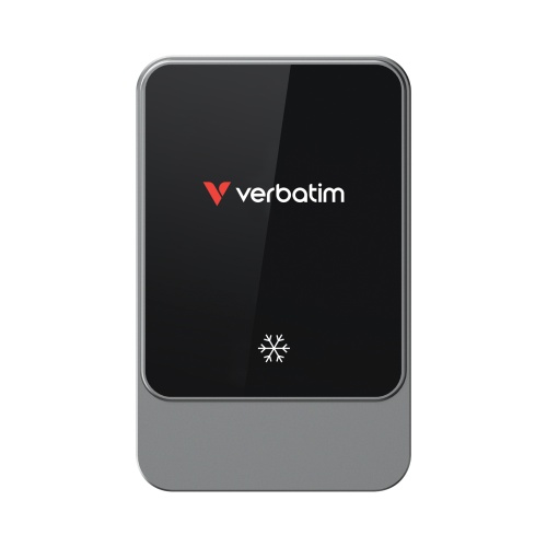 Verbatim 31862 Charge 'n' Qi Drive Magnetinis belaidis automobilinis įkroviklis, RGB, Pilka/Juoda