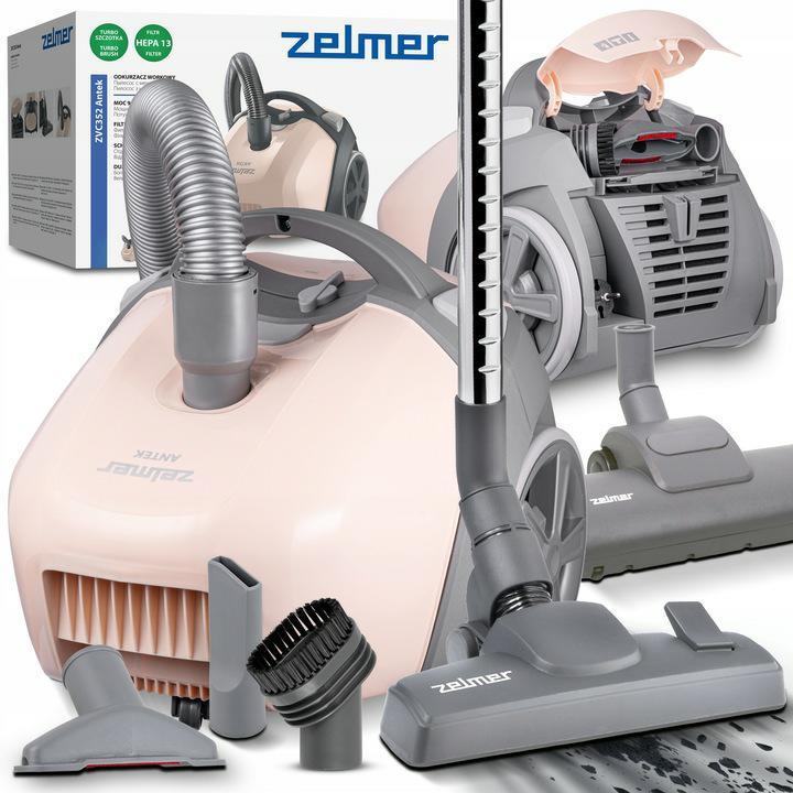 Zelmer Stacionarus Dulkių Siurblys Zvc352 Beige Antek