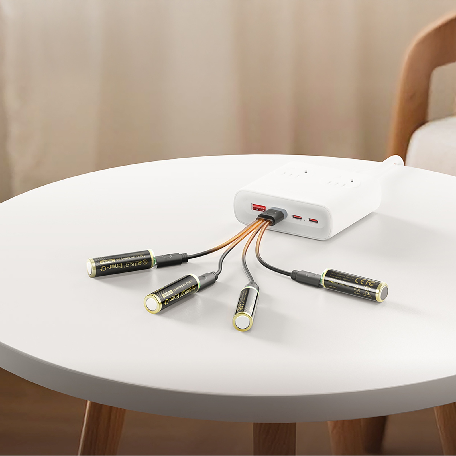 Ličio Baterija Aa 1,5 V 2100 Mwh Usb-c – 2 Vnt.