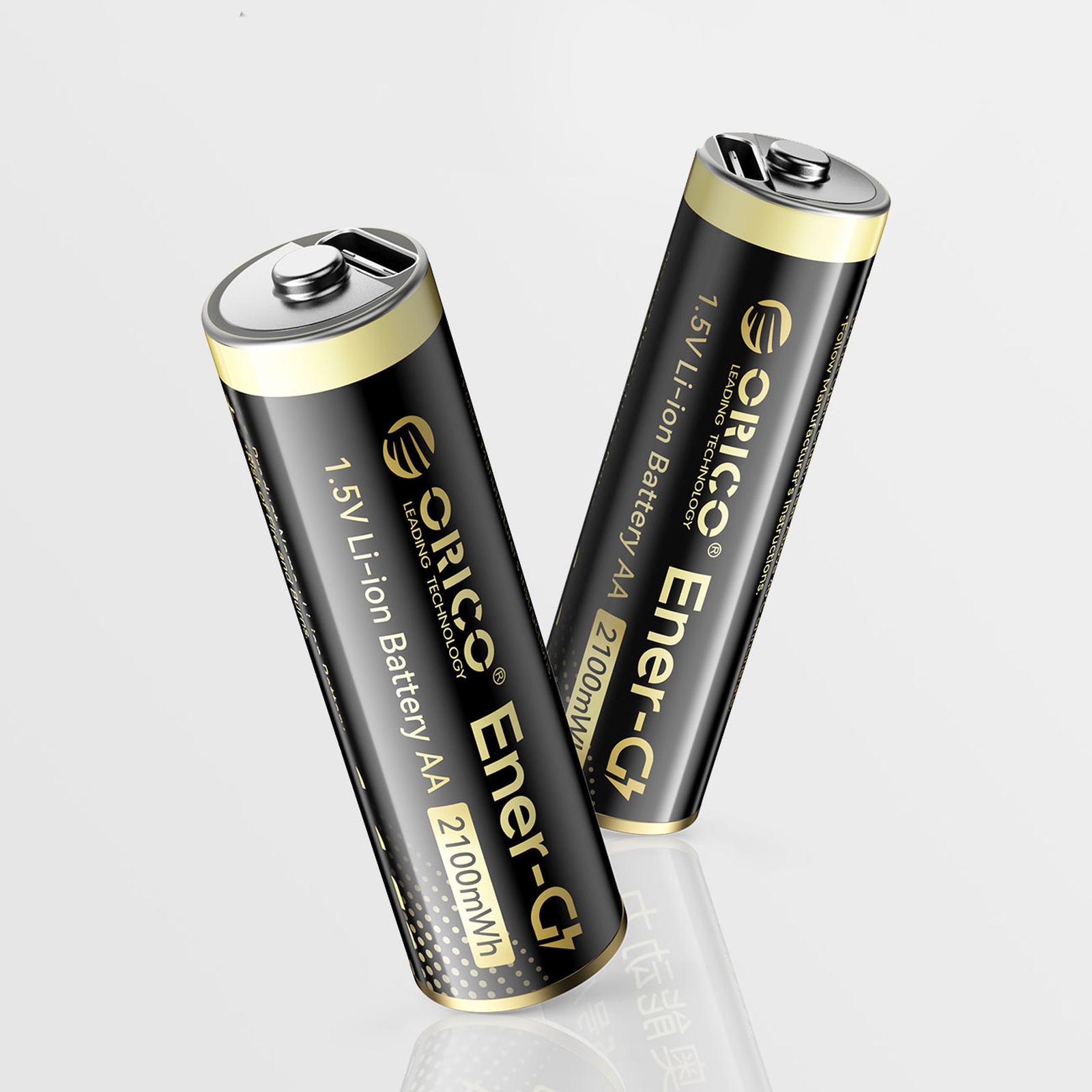 Ličio Baterija Aa 1,5 V 2100 Mwh Usb-c – 4 Vnt.